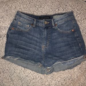 High waisted shorts